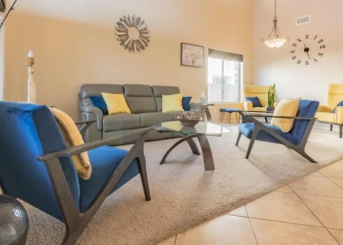 Desert Oasis Amazing Pool Waterfall Firepit Office Casa Grande